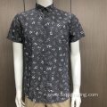 Men's TC print short sleeve shirt